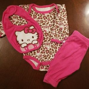 Hello kitty baby set